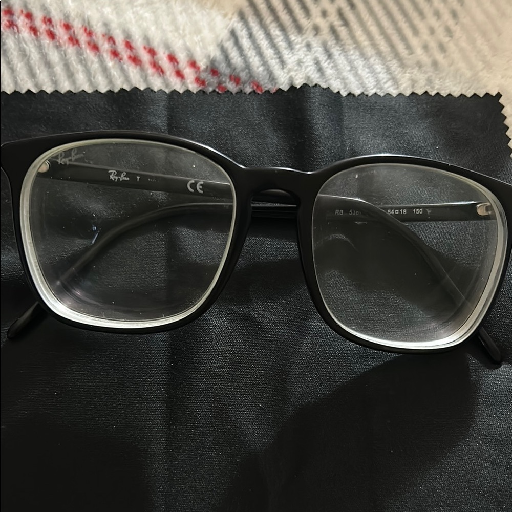 Ray-Ban Black Modern Square Glasses